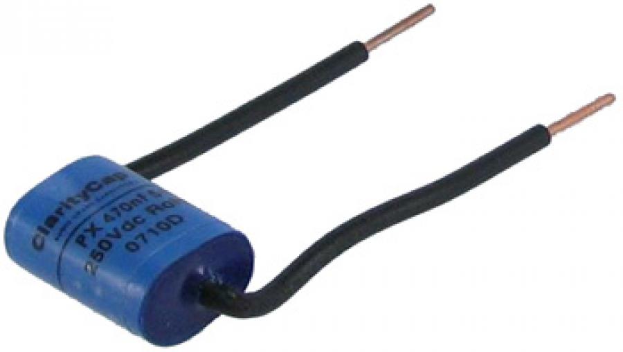 Photo of capacitor