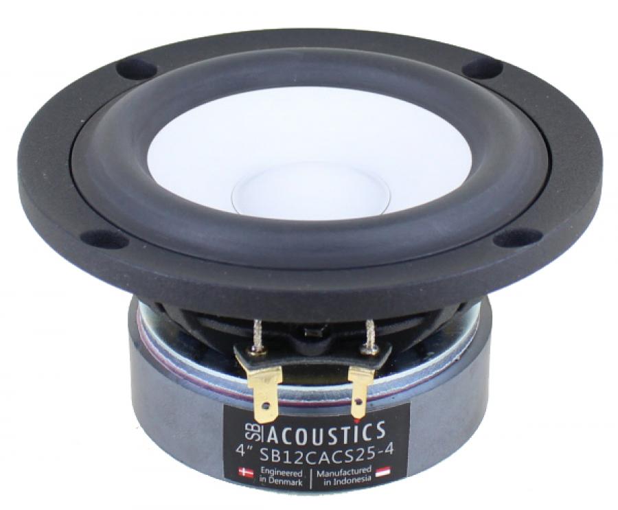 Photo of SB12CACS25-4 white ceramic cone woofer