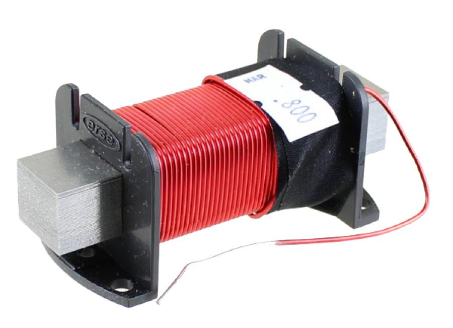 0.8 mH Steel Laminate Inductor 18 awg photo