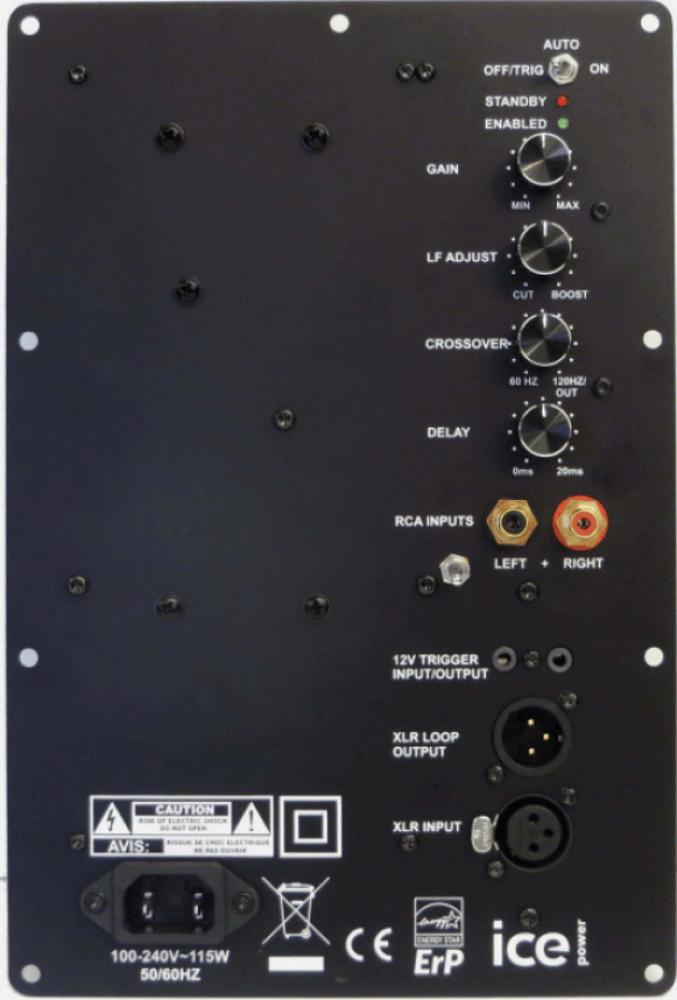 Front view of Amp.