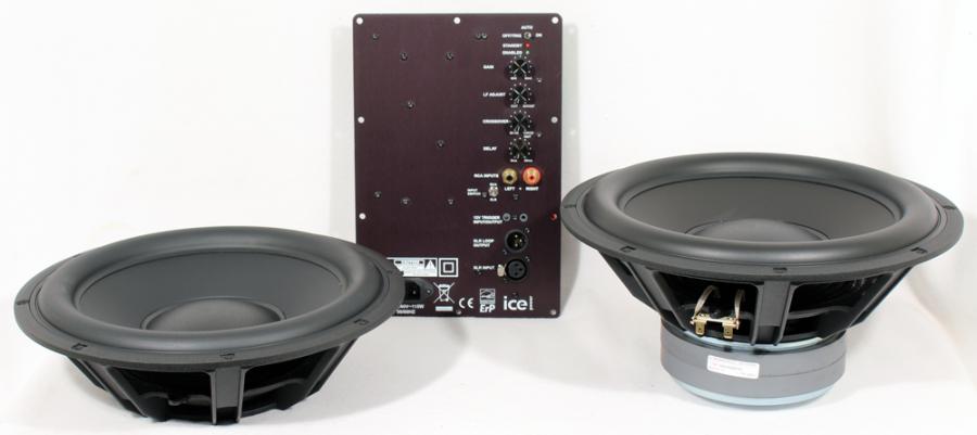 Scan-Speak Discovery 30W 12" Subwoofer Kit with Passive Radiator Photo