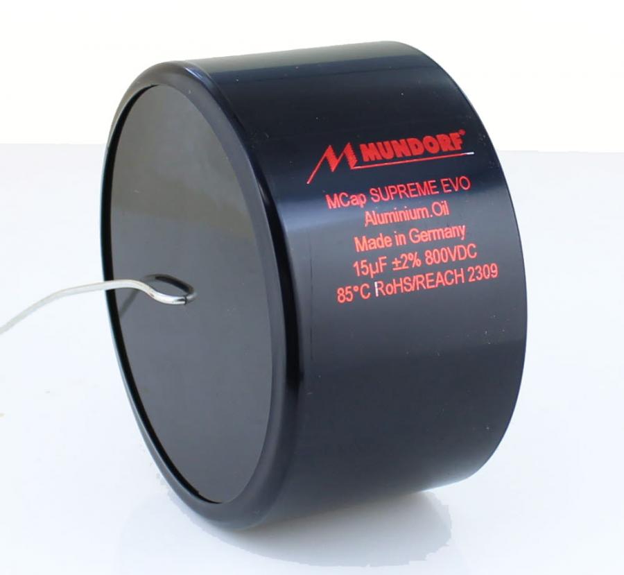 Mundorf Supreme EVO Oil Capacitor 15 mfd