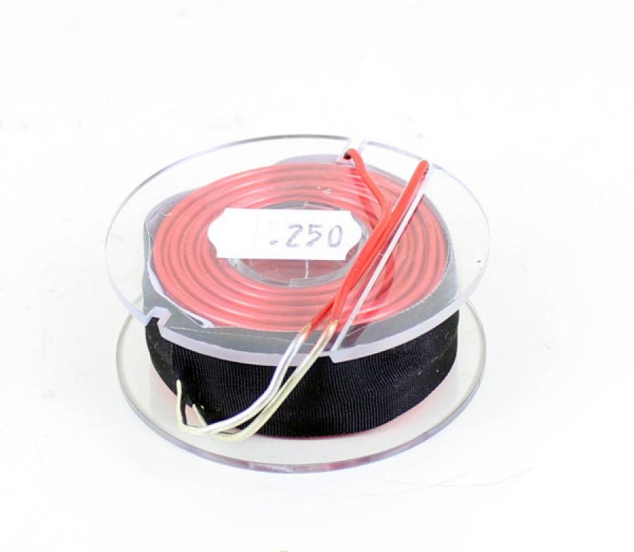 Image of 0.25 millihenry air core inductor