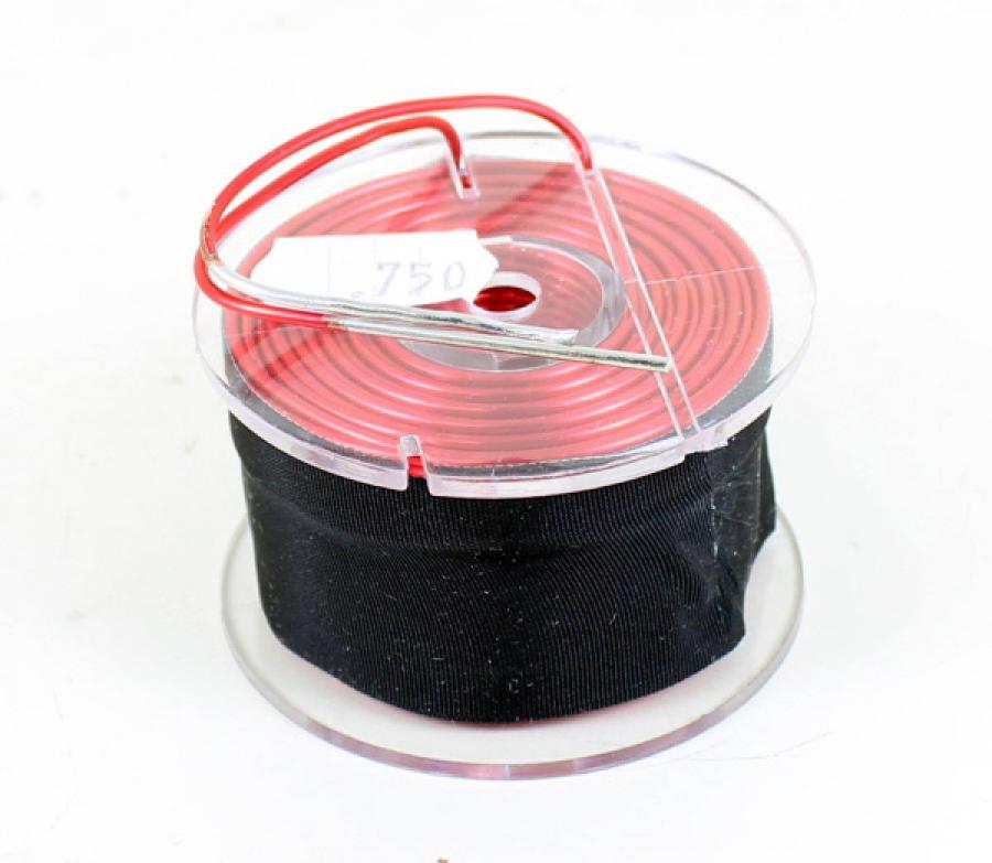 Image of 0.75 millihenry 16 gauge air core inductor