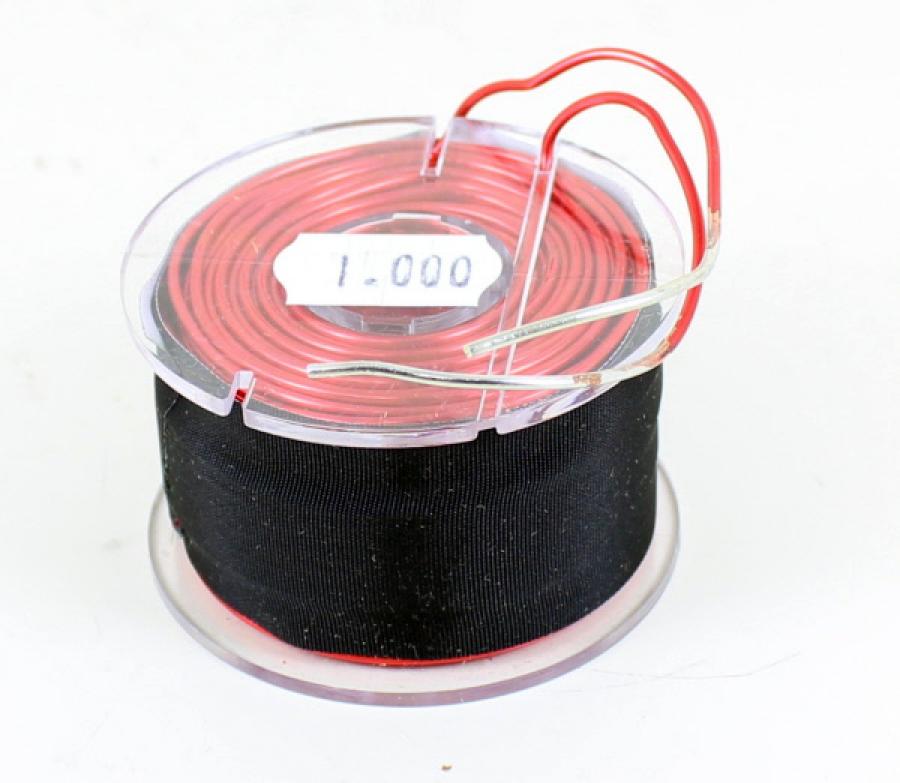 Image of 1.0 millihenry 16 gauge air core inductor