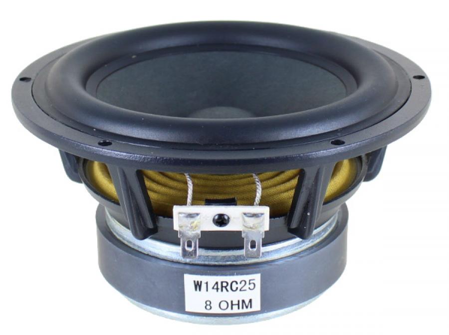 Silver Flute W14RC25-08 5.5" Woofer Wool Cone Photo