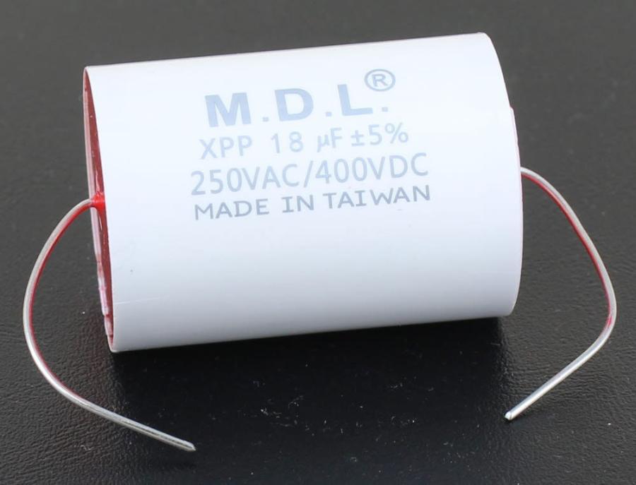 MDL XPP Polypropylene 18mfd 400V