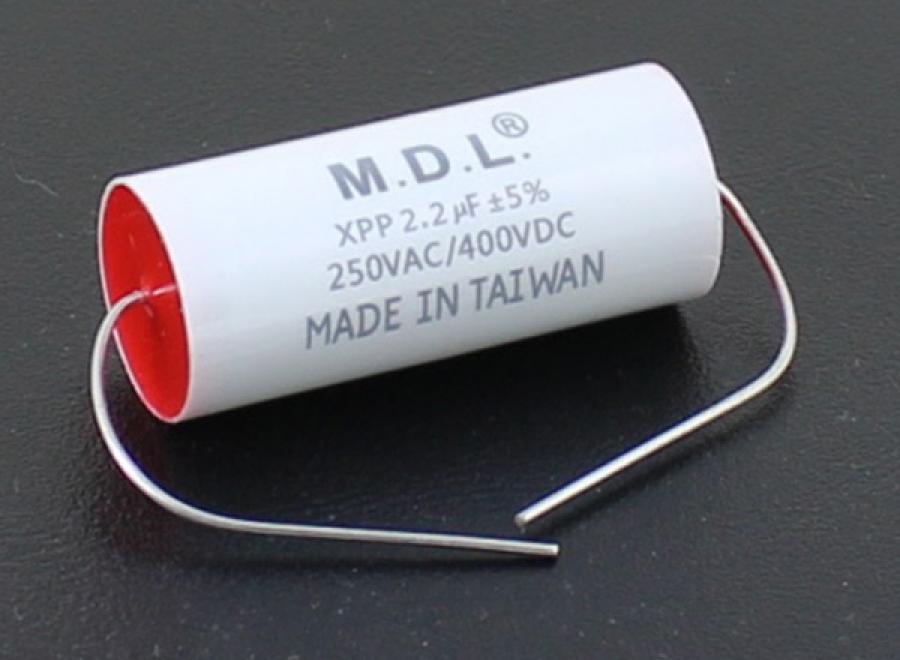 MDL XPP Polypropylene 2.2mfd 400V PHOTO
