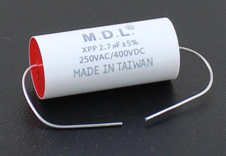 MDL XPP Polypropylene 2.7mfd 400V PHOTO