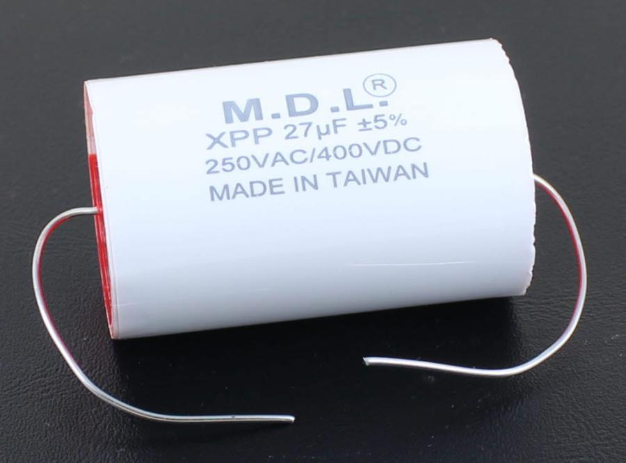 MDL XPP Polypropylene 27mfd 400V