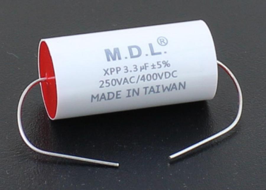 MDL XPP Polypropylene 3.3mfd 400V | Madisound