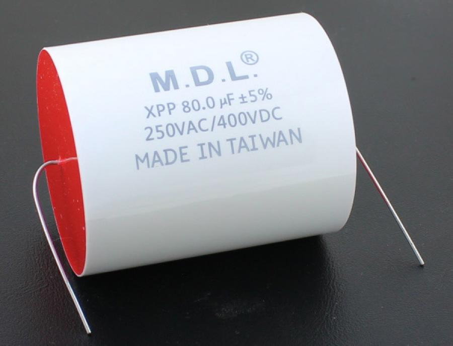MDL XPP Polypropylene 80mfd 400V photo