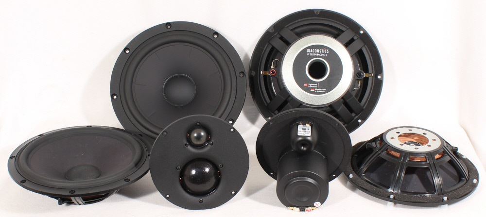 Chevalier 3-Way Speaker Kit PR Black Cone