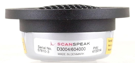 ScanSpeak Illuminator D3004/6040-00 Beryllium Dome Tweeter Photo