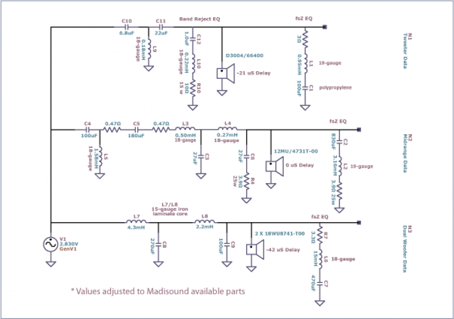 Photo Scan-Speak B741 Speaker Kit by Peter Noerbaek - Pair