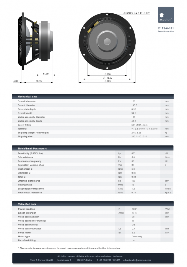 Accuton C173-6-191 spec sheet 2