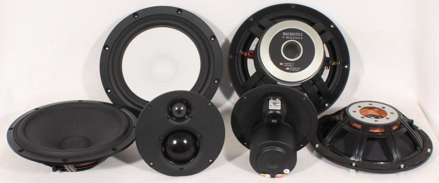 Chevalier 3-Way Speaker Kit PR White Cone