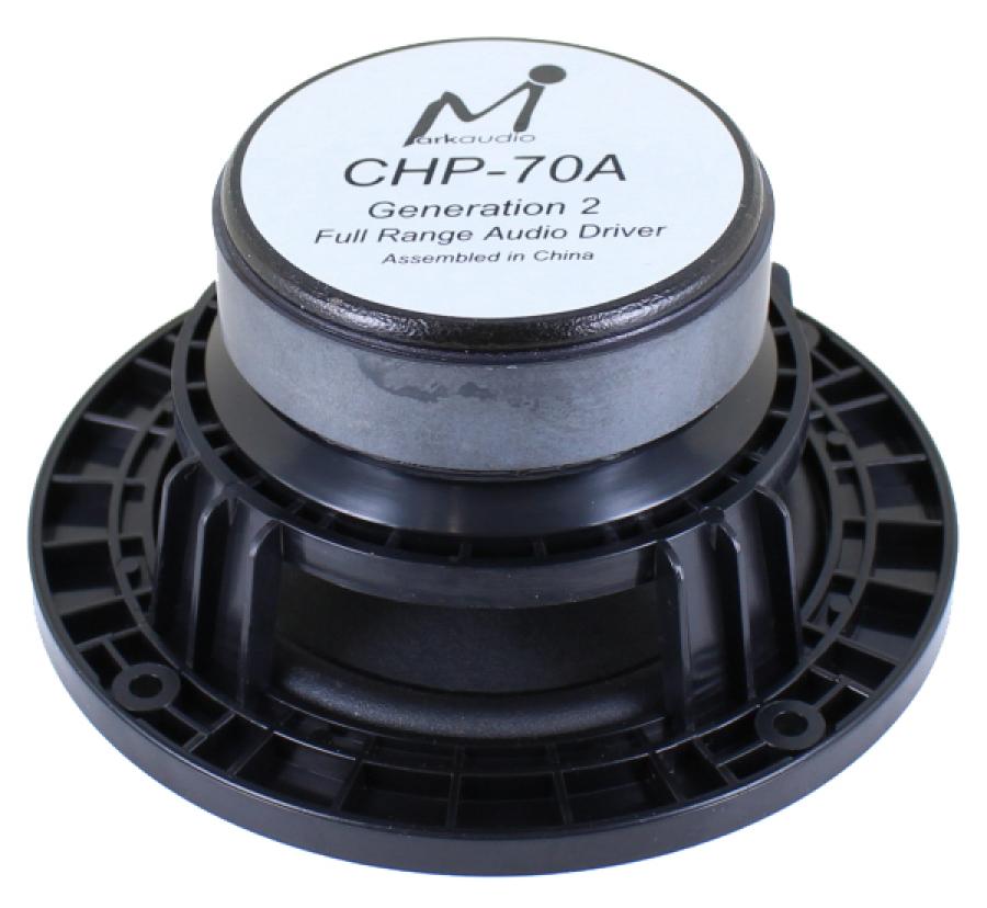Photo of CHP-70 paper cone full range back