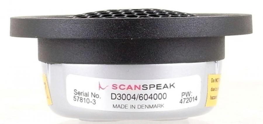 ScanSpeak Illuminator D3004/6040-00 Beryllium Dome Tweeter Photo