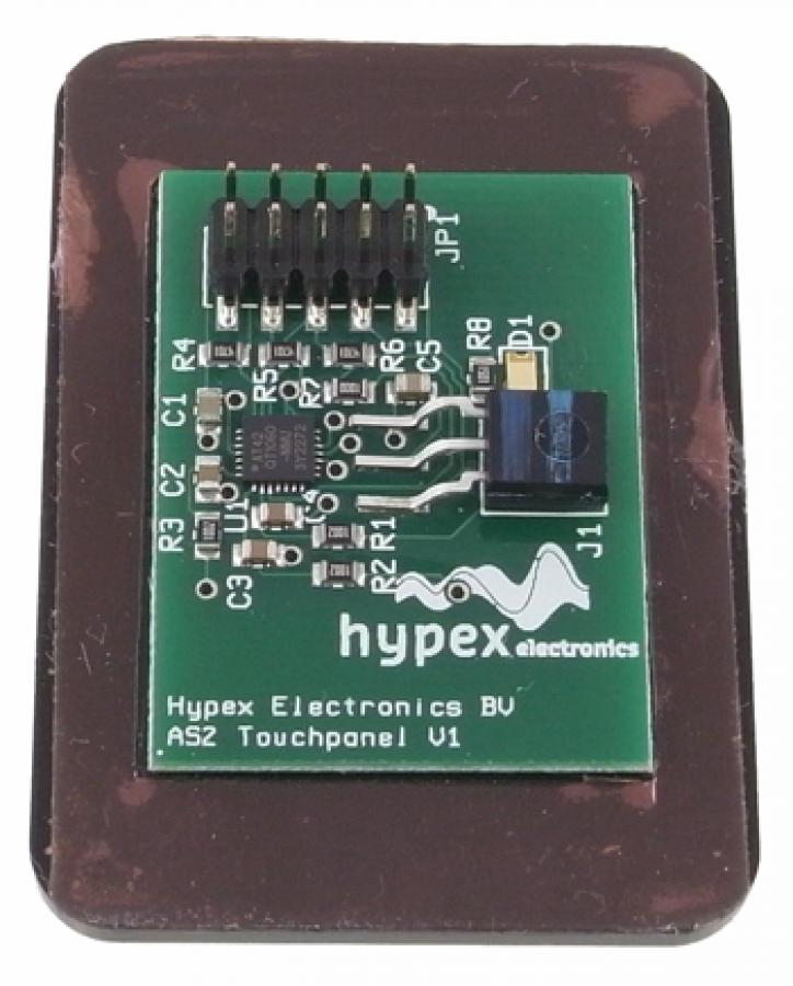 back view of touch pad