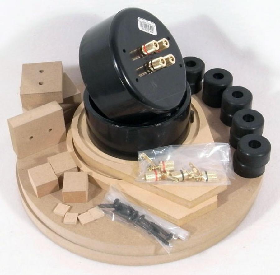 LXmini Linkwitz Lab Speaker Kit Wood Parts Photo