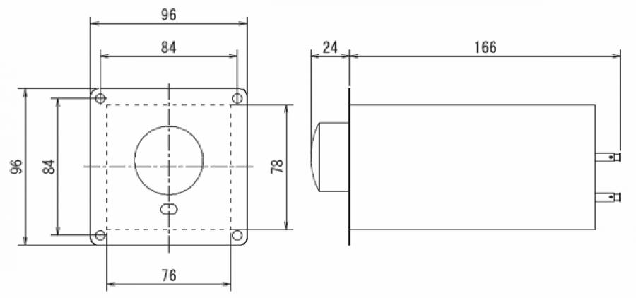 R100T2 mechanical drawing