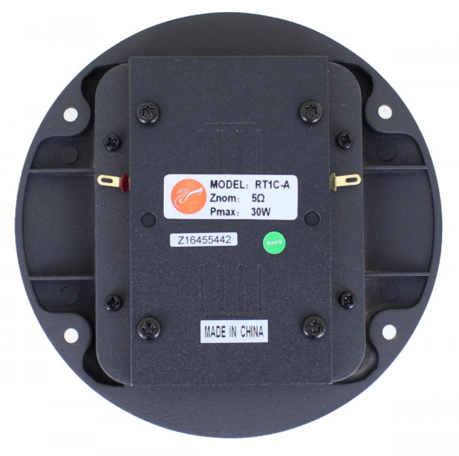 Photo of RT1C-A tweeter front back