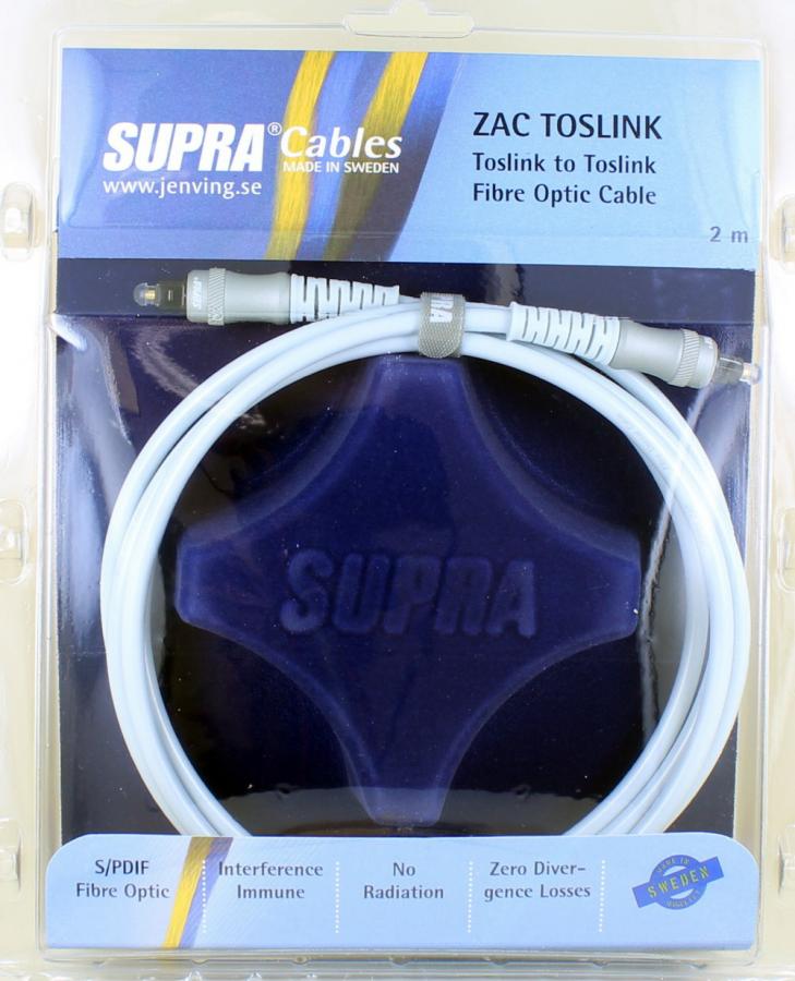 Supra ZAC Toslink Fibre Optic Cable Photo