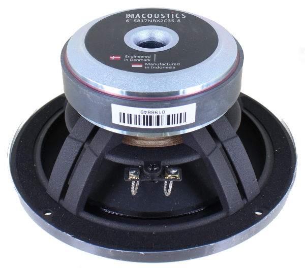 Photo of SB17NRX2C35-8 woofer back