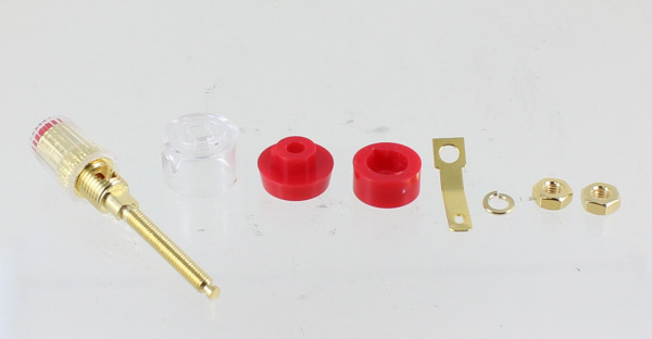 SG-POST Safety Binding Post Red photo 2