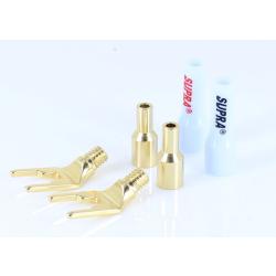Supra CombiCon Crimp Spade with Sleeve - Pair | Madisound