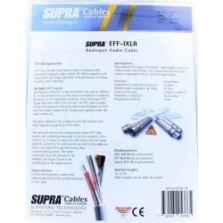 Supra EFF-IXLR Interconnect with XLR
