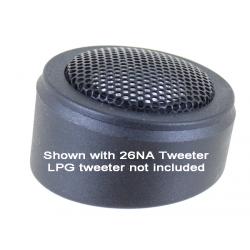 Photo of LPG 26NA tweeter mounted in LPG wedge mount.