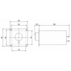 R100T2 mechanical drawing