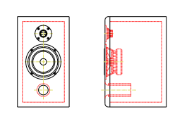 drawing of za5.2 vented box