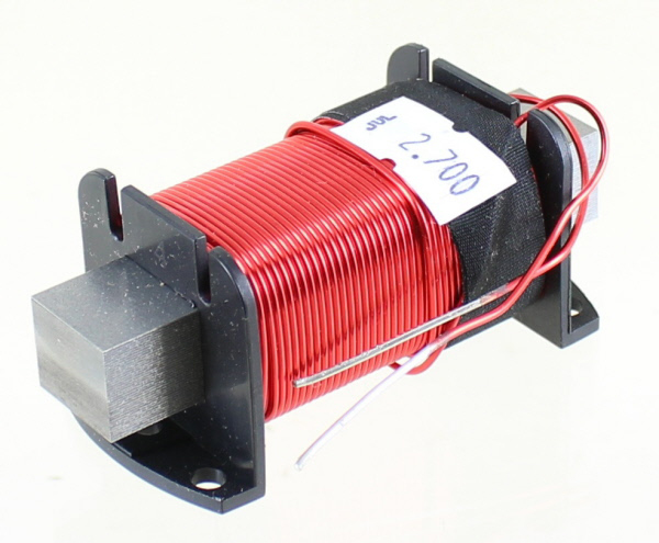 2.7 mH Steel Laminate Inductor 18 awg photo