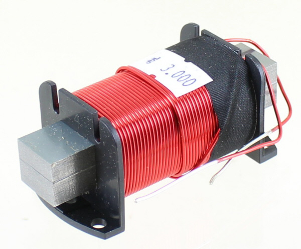 3.0 mH Steel Laminate Inductor 18 awg photo