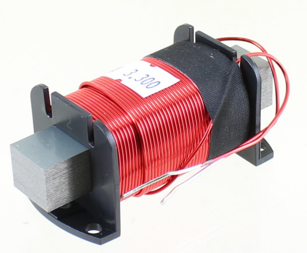 3.3 mH Steel Laminate Inductor 18 awg photo