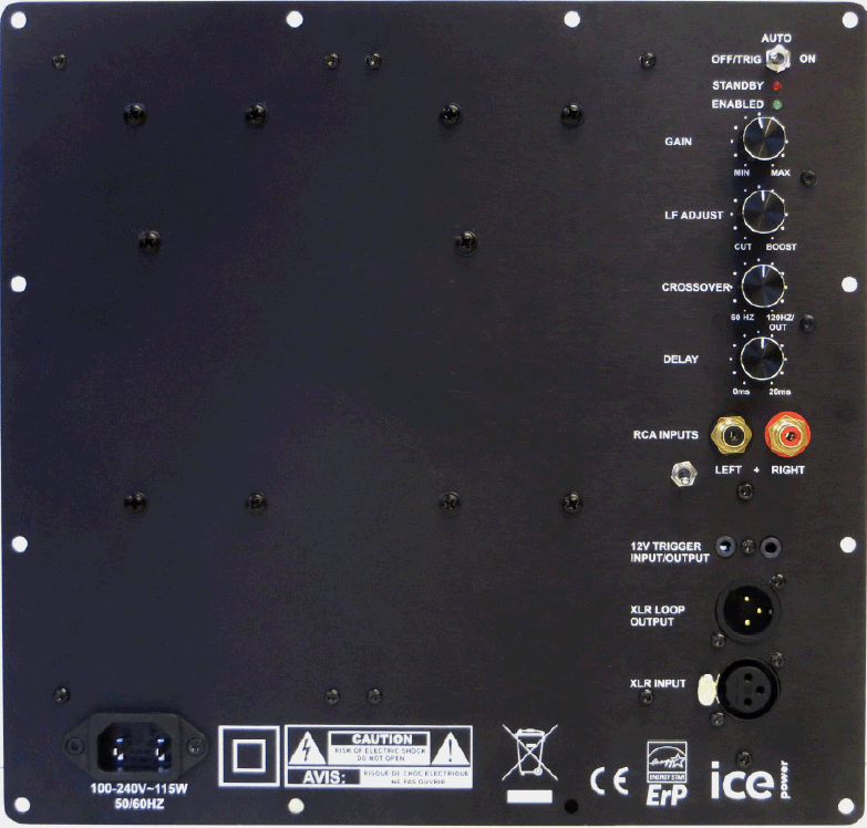 SpeakerPower SP2-1400 Subwoofer Amplifier photo