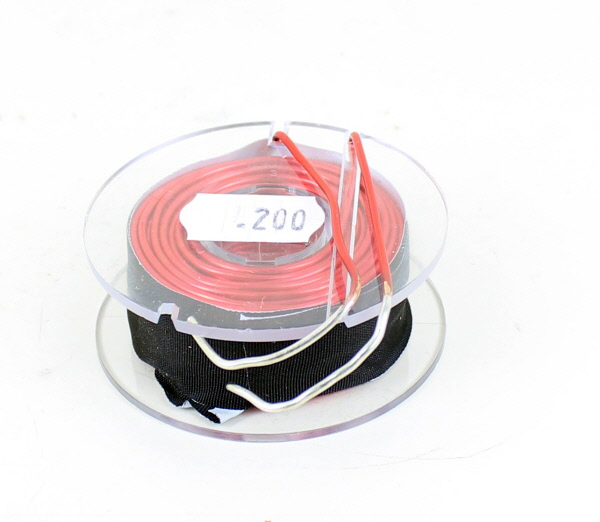 Image of 0.2 millihenry air core inductor