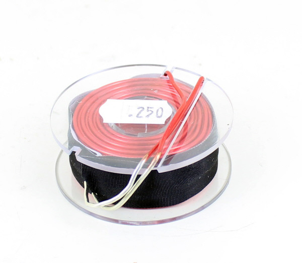 Image of 0.25 millihenry air core inductor