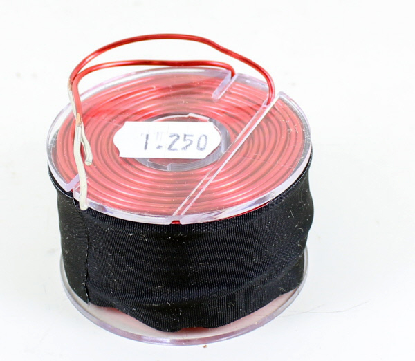 Image of 1.25 millihenry 16 gauge air core inductor