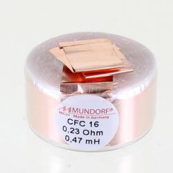 Mundorf MCoil Foil 16 awg air core inductor 0.47 mH photo