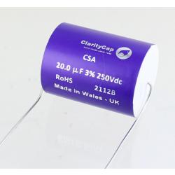ClarityCap 20 mfd CSA CopperConnect Poly Cap 250V Main Photo