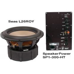 Photo of Seas L26ROY 10" Powered Subwoofer Kit