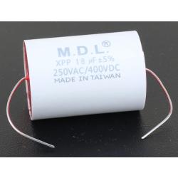 MDL XPP Polypropylene 18mfd 400V