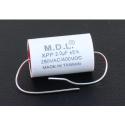 MDL XPP Polypropylene 2.0mfd 400V