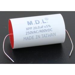 MDL XPP Polypropylene 20mfd 400V PHOTO