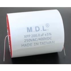 MDL XPP Polypropylene 200mfd 400V PHOTO