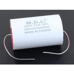 MDL XPP Polypropylene 27mfd 400V